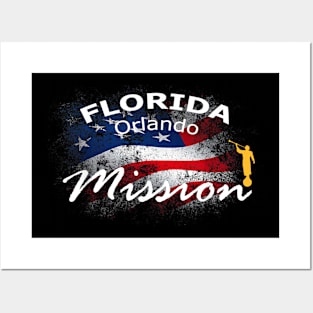 Florida Orlando Mormon LDS Mission - Missionary Gift Posters and Art